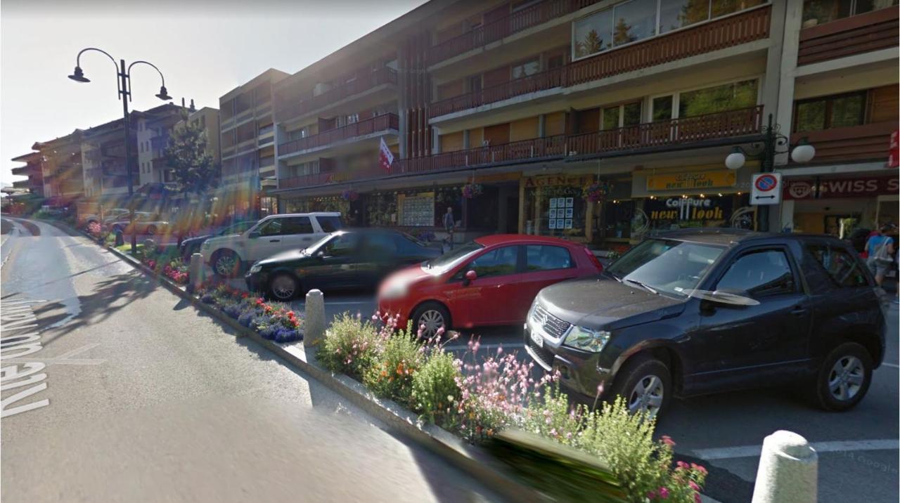 Appartement 2,5pce - plein centre de la station - Rénové Crans-Montana Exterior foto